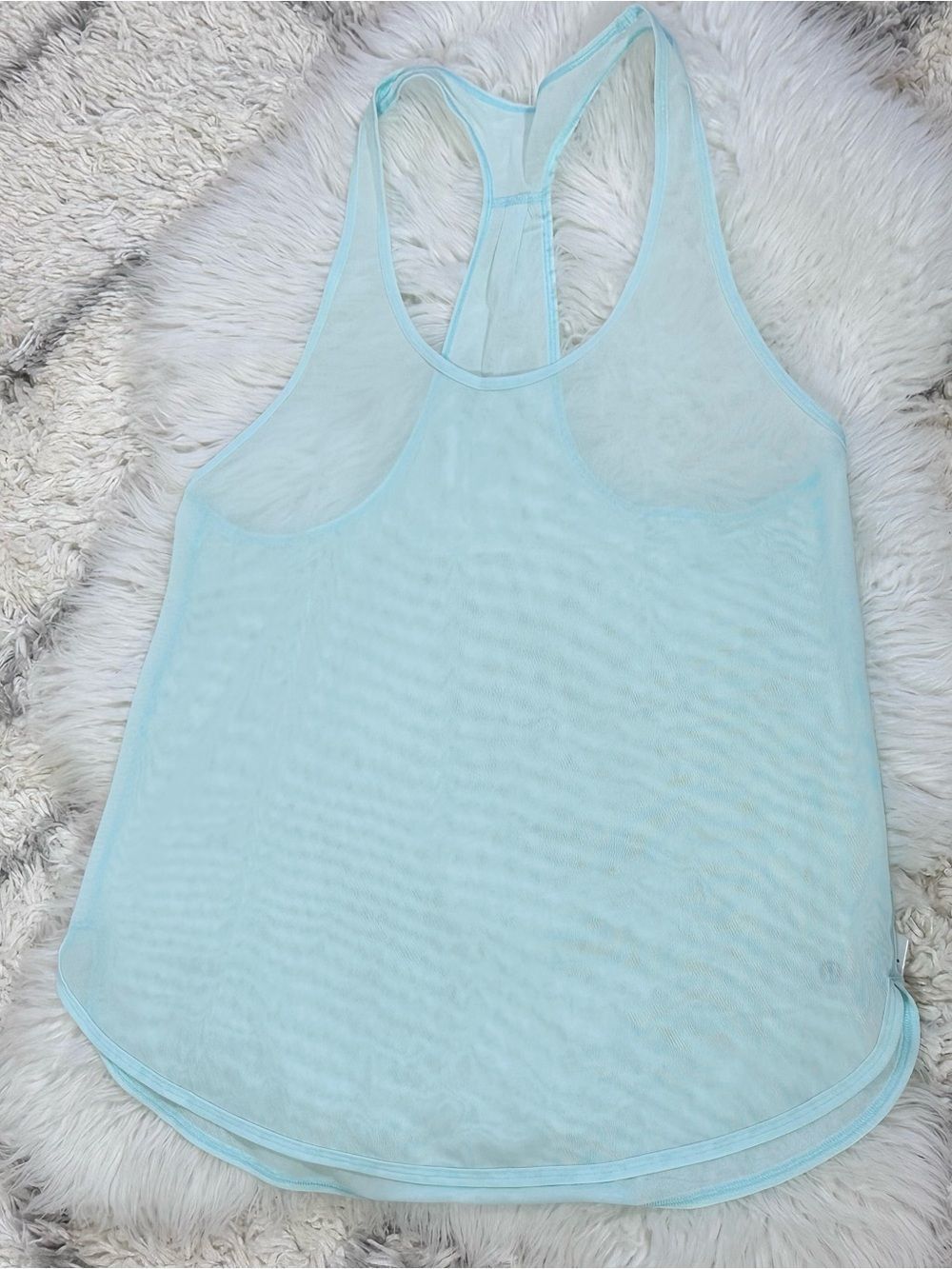 lululemon athletica Light Blue Racerback Tank